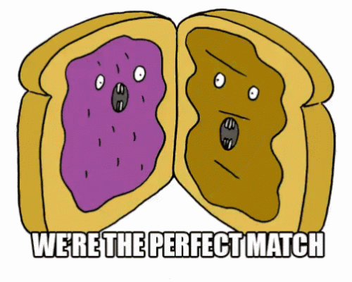 Perfect match| PB and J GIF
